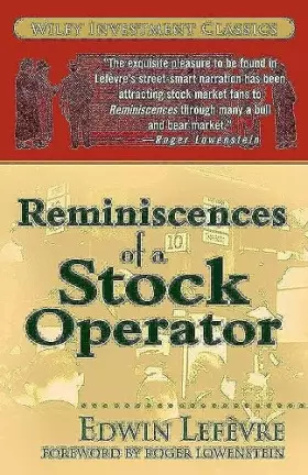 Couverture du produit · Reminiscences of a Stock Operator
