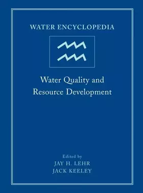 Couverture du produit · Water Encyclopedia, Water Quality and Resource Development (Water Encyclopedia, Volume 2)