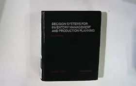 Couverture du produit · Decision Systems for Inventory Management and Production Planning