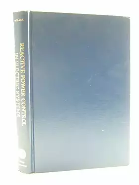 Couverture du produit · Reactive Power Control in Electric Systems