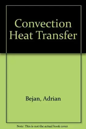 Couverture du produit · Convection Heat Transfer