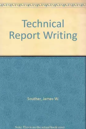 Couverture du produit · Technical report writing