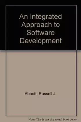 Couverture du produit · An Integrated Approach to Software Development