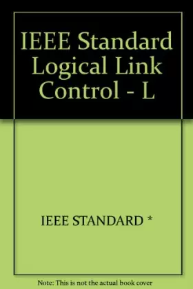 Couverture du produit · IEEE Standard Logical Link Control - L