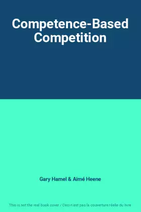 Couverture du produit · Competence-Based Competition