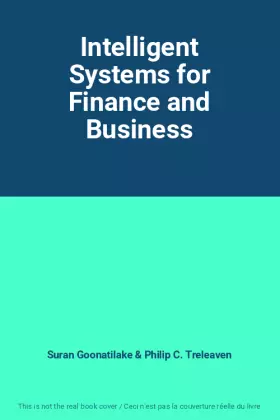 Couverture du produit · Intelligent Systems for Finance and Business