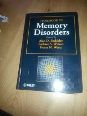 Couverture du produit · Handbook of Memory Disorders