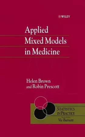 Couverture du produit · Applied Mixed Models in Medicine