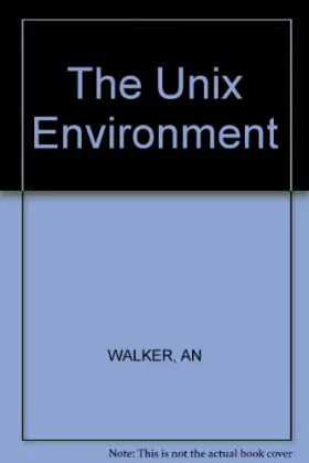 Couverture du produit · The UNIX Environment