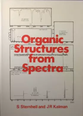 Couverture du produit · Organic Structures from Spectra