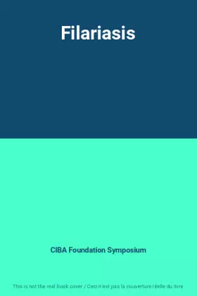 Couverture du produit · Filariasis