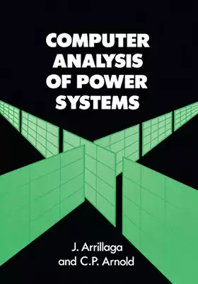 Couverture du produit · Computer Analysis of Power Systems