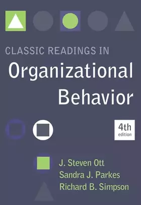 Couverture du produit · Classic Readings in Organizational Behavior