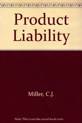 Couverture du produit · Product liability