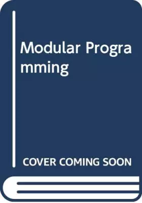 Couverture du produit · Modular Programming