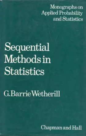 Couverture du produit · Sequential Methods in Statistics