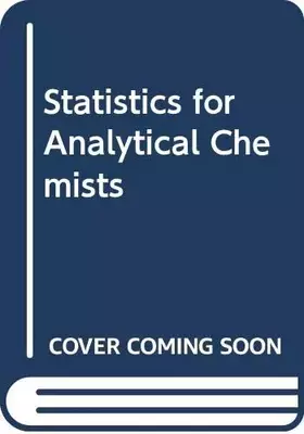 Couverture du produit · Statistics for Analytical Chemists