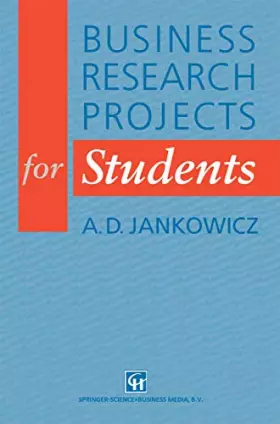 Couverture du produit · Business Research Projects for Students