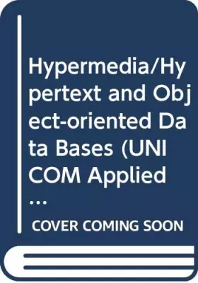 Couverture du produit · Hypermedia/Hypertext and Object-oriented Data Bases