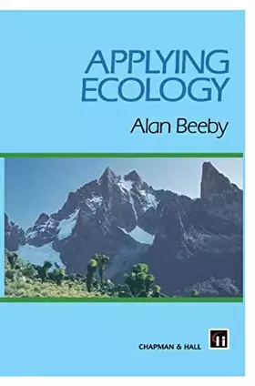 Couverture du produit · Applying Ecology