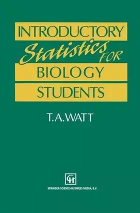 Couverture du produit · Introductory Statistics for Biology Students