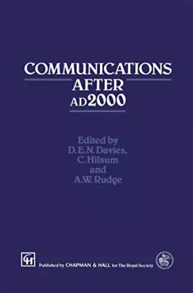 Couverture du produit · Communications After ad2000 (Chapman & Hall Identification Guide)