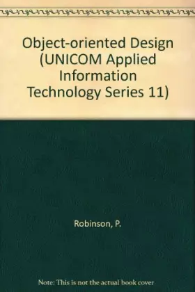 Couverture du produit · Object-Oriented Design