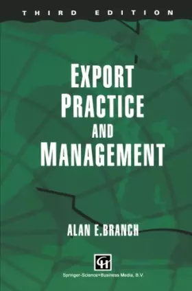 Couverture du produit · Export Practice & Management