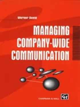 Couverture du produit · Managing Company-Wide Communication
