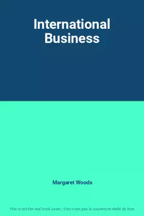 Couverture du produit · International Business
