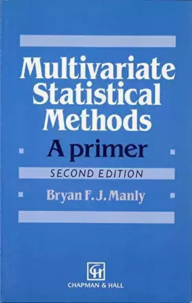 Couverture du produit · Multivariate Statistical Methods: A Primer, Second Edition
