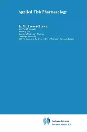 Couverture du produit · Applied Fish Pharmacology (Aquaculture Series, 3)