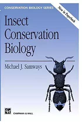 Couverture du produit · Insect Conservation Biology