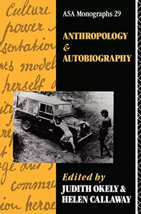 Couverture du produit · Anthropology and Autobiography