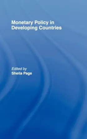 Couverture du produit · Monetary Policy in Developing Countries