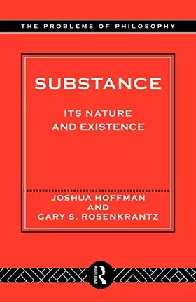 Couverture du produit · Substance