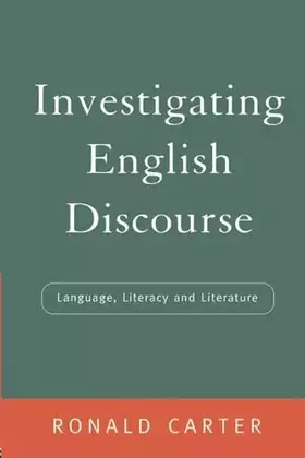 Couverture du produit · Investigating English Discourse: Language, Literacy, Literature