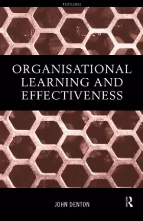 Couverture du produit · Organisational Learning and Effectiveness