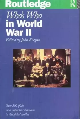 Couverture du produit · Who's Who in World War II