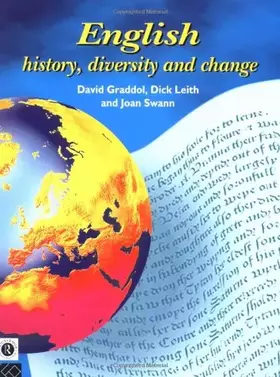 Couverture du produit · English: History, Diversity and Change