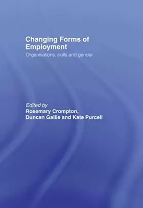 Couverture du produit · Changing Forms of Employment
