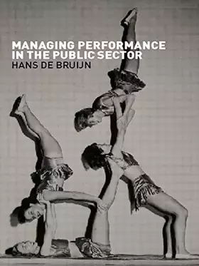 Couverture du produit · Managing Performance in the Public Sector