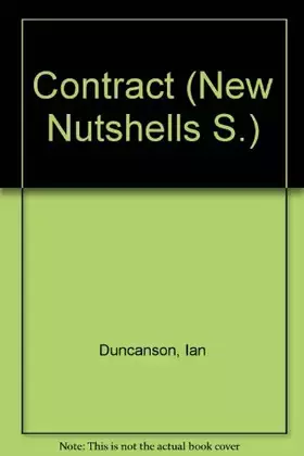 Couverture du produit · Contract (New nutshells)