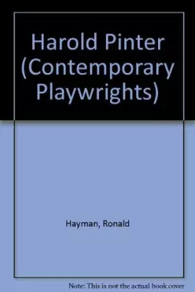 Couverture du produit · Harold Pinter (Contemporary playwrights)