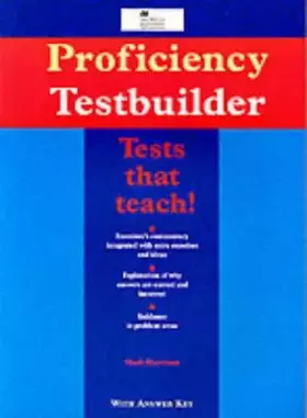 Couverture du produit · Proficiency Testbuilder 1 With Key