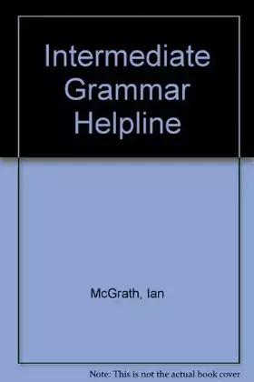Couverture du produit · Intermediate Grammar Helpline