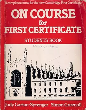 Couverture du produit · On Course for First Certificate