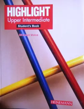 Couverture du produit · Highlight, upper intermediate. Student's book