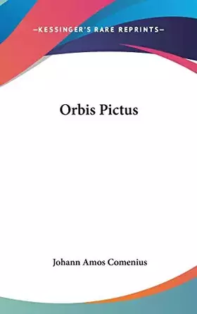 Couverture du produit · Orbis Pictus