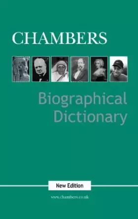 Couverture du produit · Chambers Biographical Dictionary